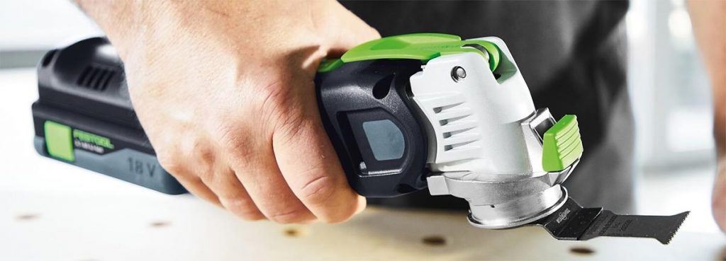 Ny Festool 18V multikutter kan kutte svært presist - Verktøy 24